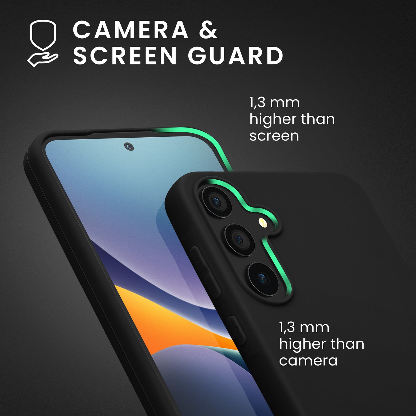 kwmobile Phone Case for Samsung Galaxy A55 5G Protective Cover