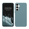 kwmobile Hülle kompatibel mit Samsung Galaxy A55 5G Hülle - weiches TPU Silikon Case - Cover geeignet für kabelloses Laden - Antique Stone Antique Stone  