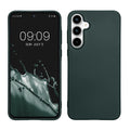 kwmobile Case kompatibel mit Samsung Galaxy A55 5G Hülle - Schutzhülle aus Silikon metallisch schimmernd - Handyhülle Metallic Petrol Metallic Petrol  