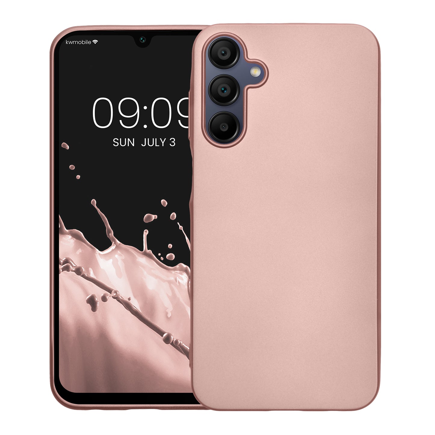 kwmobile Phone Case for Samsung Galaxy A15 5G Silicone Case Protective Cover