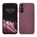 kwmobile Case kompatibel mit Samsung Galaxy A15 5G Hülle - Schutzhülle aus Silikon metallisch schimmernd - Handyhülle Metallic Lavendel Metallic Lavendel  