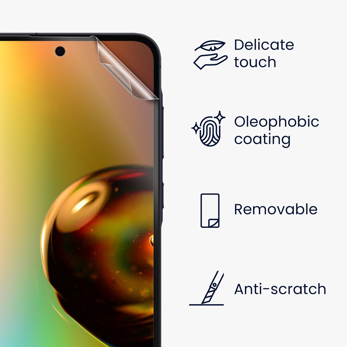 3x Screen Protector Crystal Clear for Samsung Galaxy A55 5G