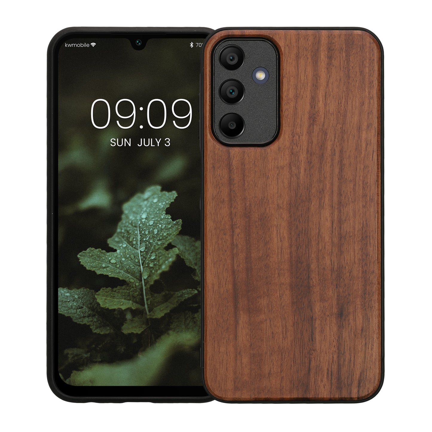 Wooden case with TPU bumper for Samsung Galaxy A15 5G Wood