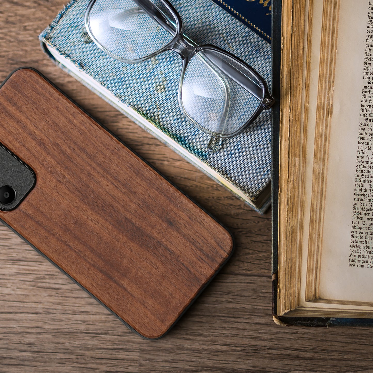 Wooden case with TPU bumper for Samsung Galaxy A15 5G Wood