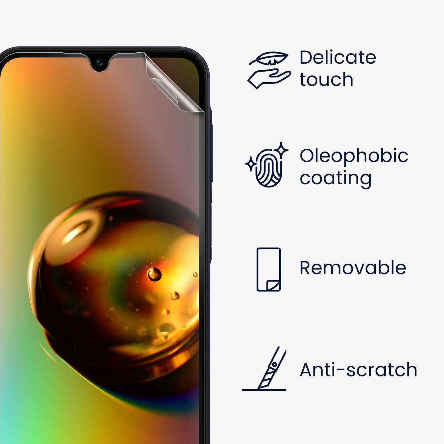 6x Crystal Clear Film for Samsung Galaxy A15 5G
