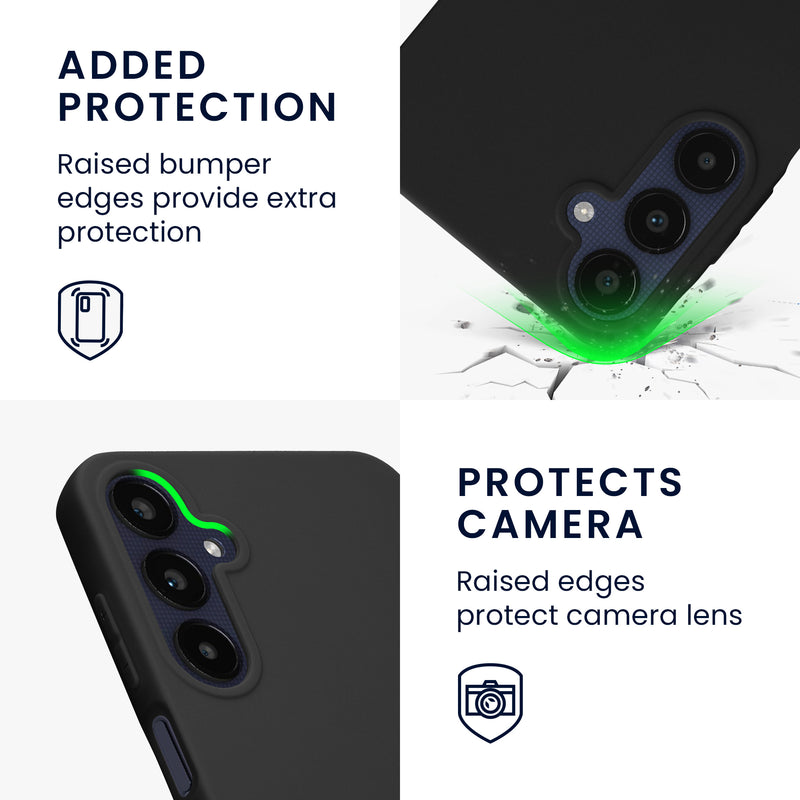 kwmobile Phone Case for Samsung Galaxy A25 - Wireless Charging - Protective Cover