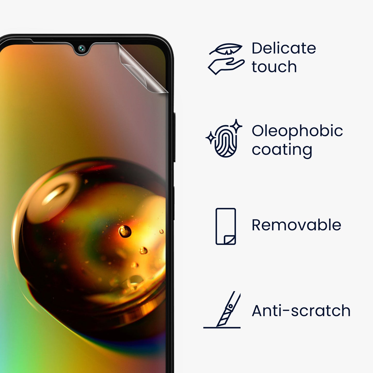 3x Crystal Clear Film for Samsung Galaxy A05s