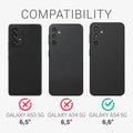 3x Matte Screen Protector compatible with Samsung Galaxy A54 5G