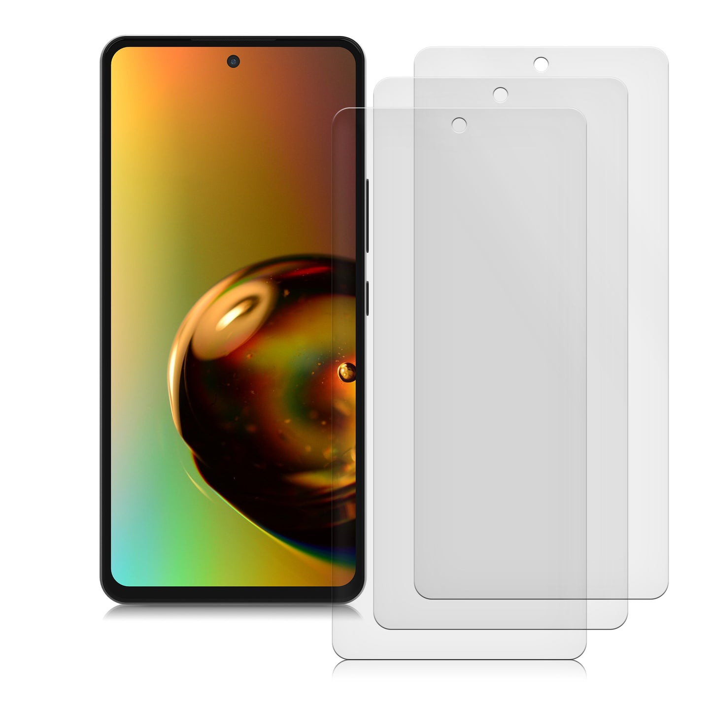 3x Screen Protector matte compatible with Samsung Galaxy A53 5G