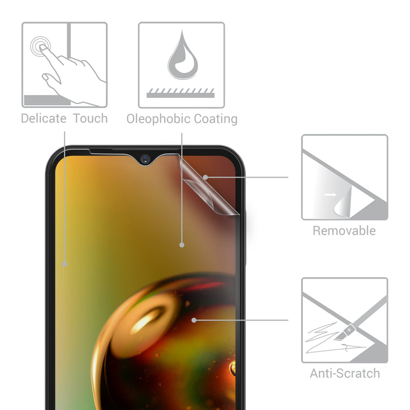 3x Matte Screen Protector compatible with Samsung Galaxy A14 5G