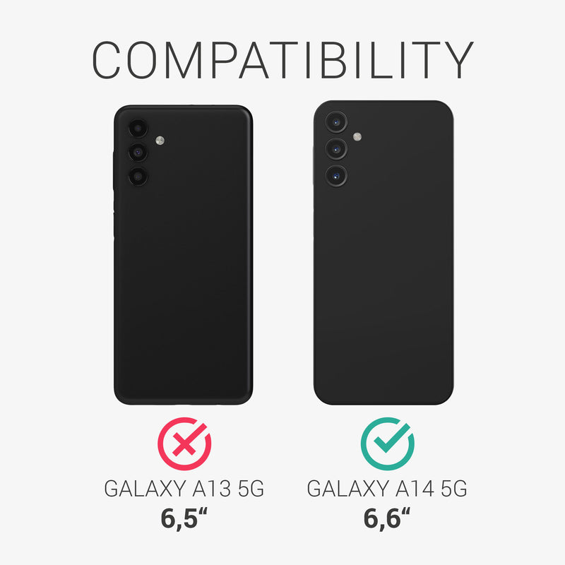 3x Matte Screen Protector compatible with Samsung Galaxy A14 5G