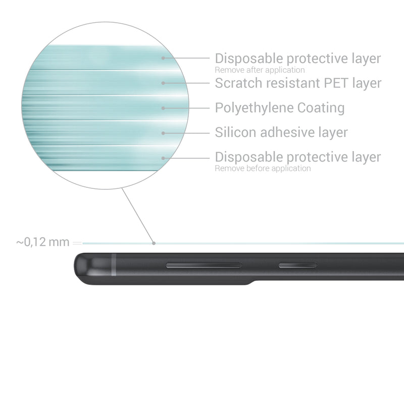 3x Matte Screen Protector compatible with Samsung Galaxy S21 FE