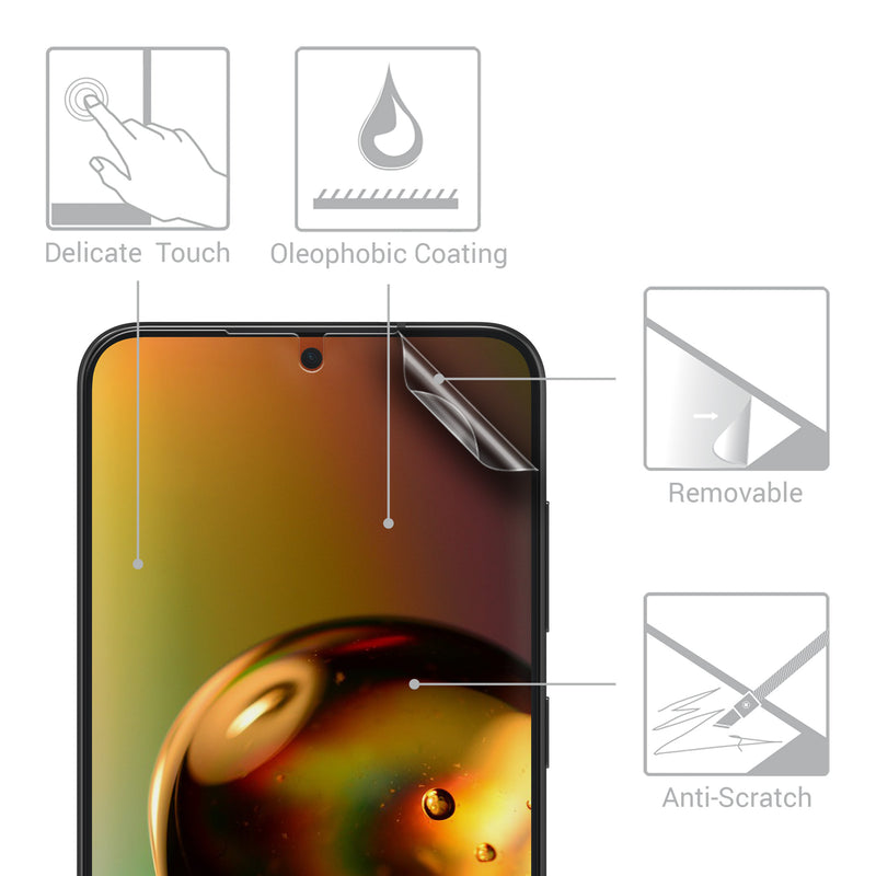 3x Matte Screen Protector compatible with Samsung Galaxy S24