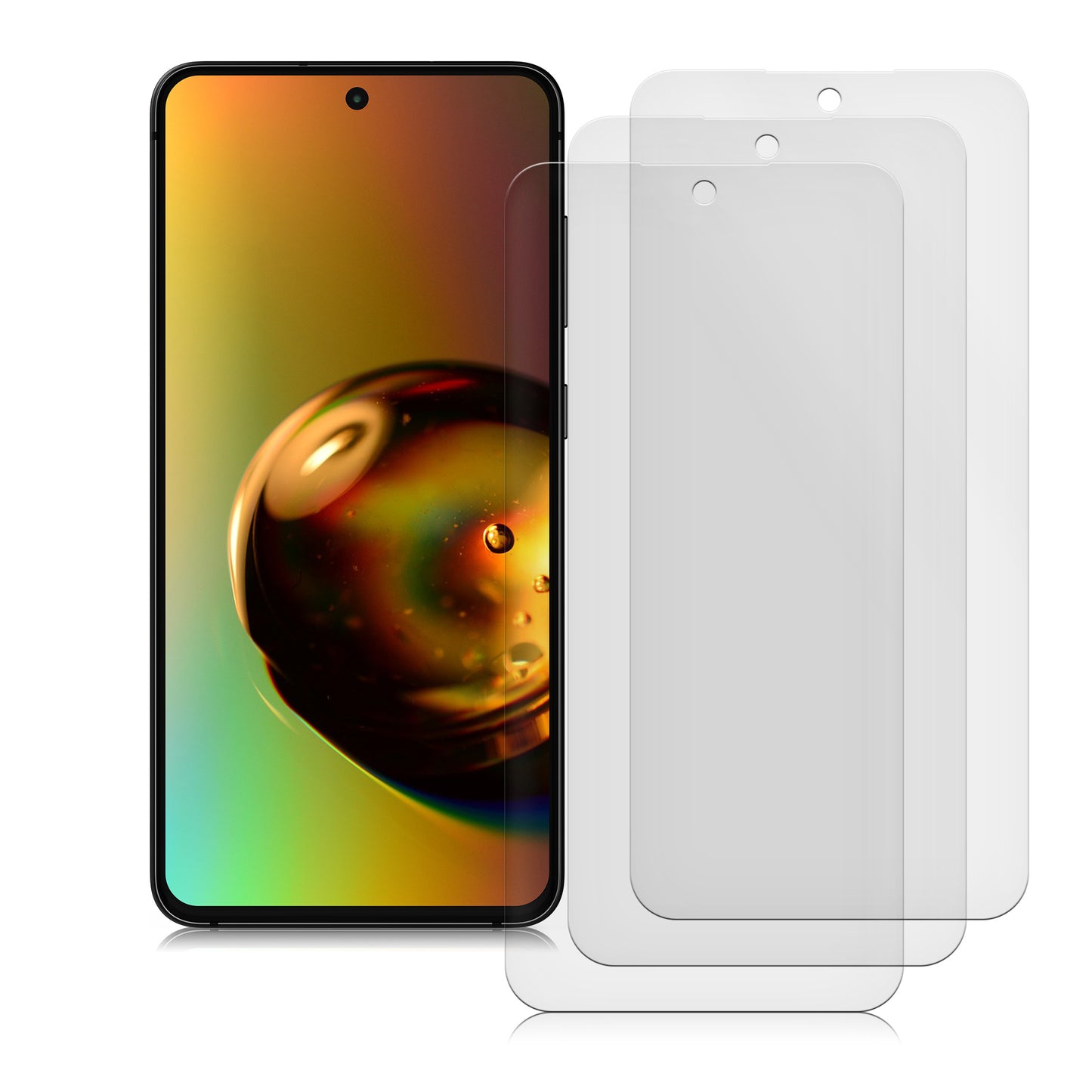 3x Matte Screen Protector compatible with Samsung Galaxy A55 5G