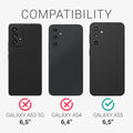3x Matte Screen Protector compatible with Samsung Galaxy A55 5G