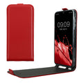 kwmobile Schutzhülle kompatibel mit Samsung Galaxy A15 5G - Hülle Handy - Flip Case Handyhülle Dunkelrot Dunkelrot  