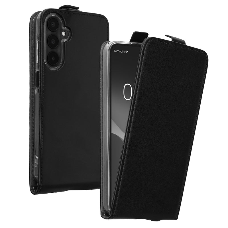 kwmobile Protective Case compatible with Samsung Galaxy A25 - Flip Case Phone Cover