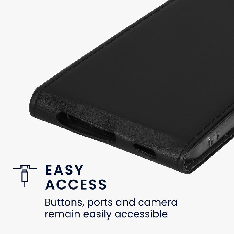kwmobile Protective Case compatible with Samsung Galaxy A25 - Flip Case Phone Cover