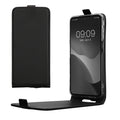 kwmobile Schutzhülle kompatibel mit Samsung Galaxy A55 5G - Hülle Handy - Flip Case Handyhülle Schwarz Schwarz  