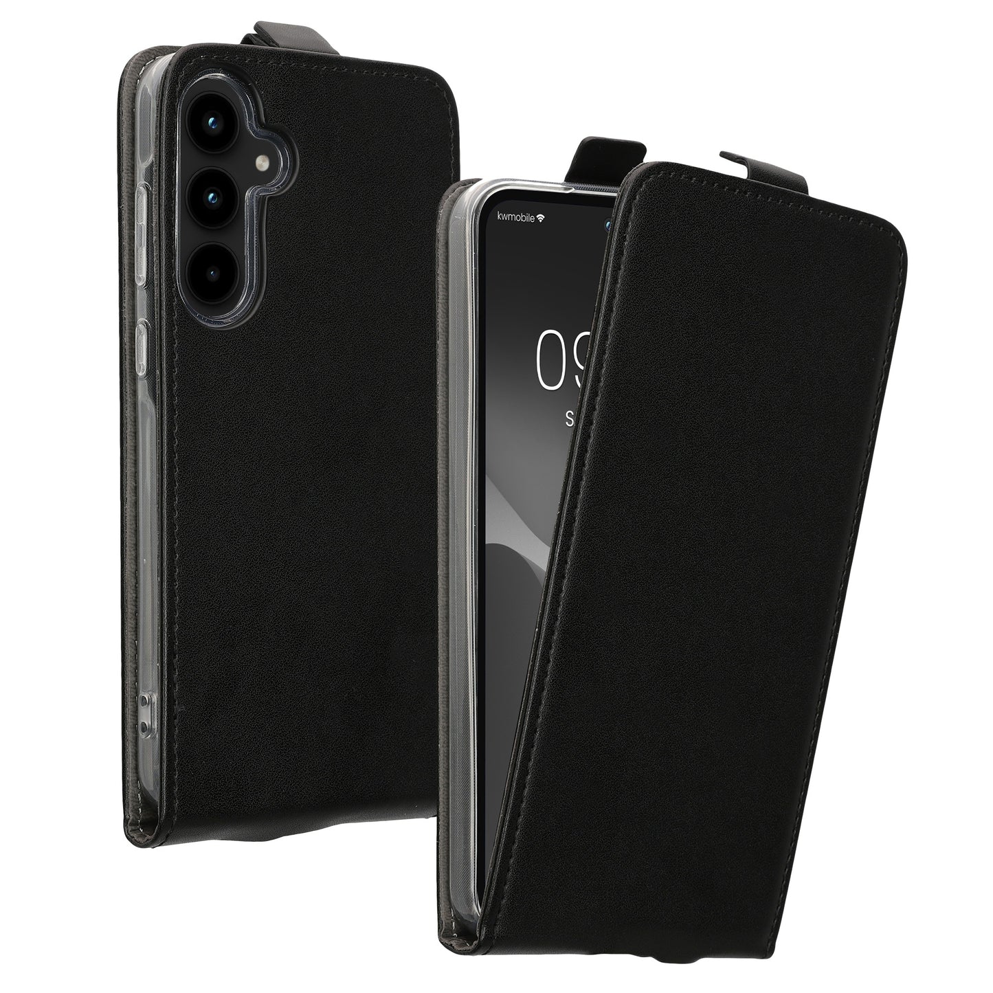 kwmobile Protective Case Compatible with Samsung Galaxy A55 5G - Phone Cover - Flip Case