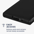 kwmobile Protective Case Compatible with Samsung Galaxy A55 5G - Phone Cover - Flip Case