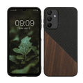 kwmobile Hülle kompatibel mit Samsung Galaxy A15 5G - Handyhülle - Handy Schutzhülle - Smartphone Cover - Dunkelbraun Schwarz Dunkelbraun  [dsg01]