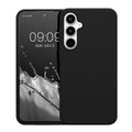 kwmobile Phone Case for Samsung Galaxy A35 Case Silicone Wireless Charging Protective Cover