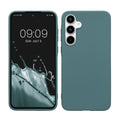 kwmobile Hülle kompatibel mit Samsung Galaxy A35 Hülle - weiches TPU Silikon Case - Cover geeignet für kabelloses Laden - Arctic Night Arctic Night  