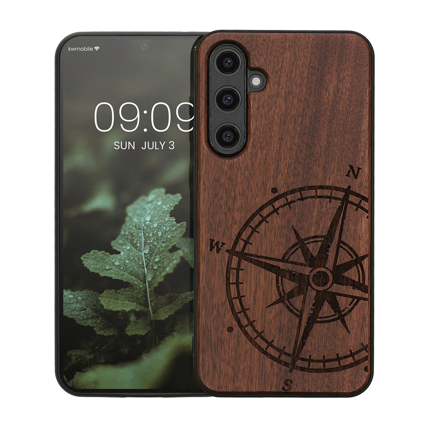 kwmobile Case Compatible with Samsung Galaxy S23 FE Phone Cover TPU Phone Case Indian Sun