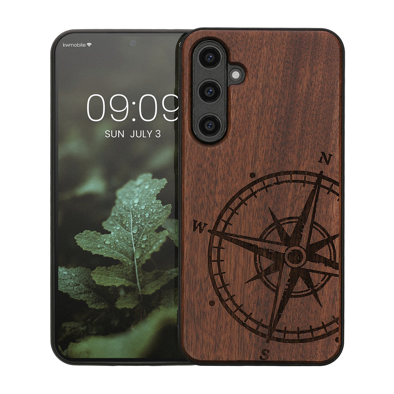 kwmobile Case Compatible with Samsung Galaxy S23 FE Phone Cover TPU Phone Case Indian Sun