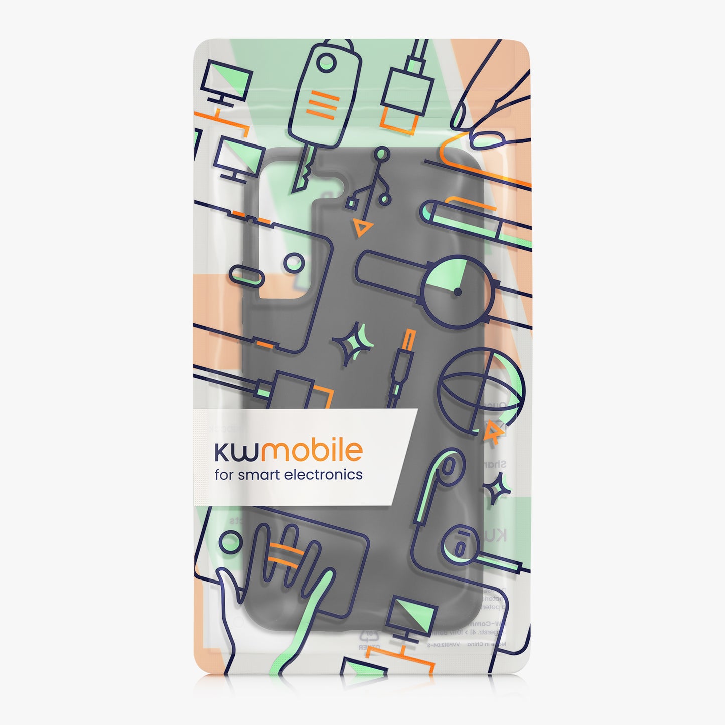 kwmobile Case Compatible with Samsung Galaxy S22 Plus - Magnetic Silicone Case Compatible with MagSafe - Rubberized Cover