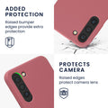 Magnetic Silicone Case for Samsung Galaxy S23 Plus Dark Rose