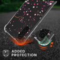 kwmobile Necklace Case Compatible with Samsung Galaxy A55 5G Silicone Cover with Phone Chain