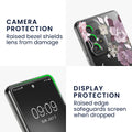 kwmobile Case Compatible with Samsung Galaxy A53 5G Phone Case with Glass Screen Protector