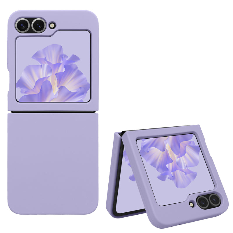 kwmobile Flip Soft Case Compatible with Samsung Galaxy Z Flip6 - Silicone Cover for Foldable Phone - Phone Case