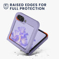 kwmobile Flip Soft Case Compatible with Samsung Galaxy Z Flip6 - Silicone Cover for Foldable Phone - Phone Case
