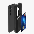 kwmobile Phone Case Compatible with Samsung Galaxy S24 Cover with Card Slot