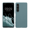 kwmobile Hülle kompatibel mit Sony Xperia 1 VI Hülle - weiches TPU Silikon Case - Cover geeignet für kabelloses Laden - Arctic Night Arctic Night  