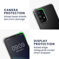 kwmobile Phone Case Compatible with Samsung Galaxy A33 5G Case with Edge Protection and Detachable Lanyard Incl. 2 Pads