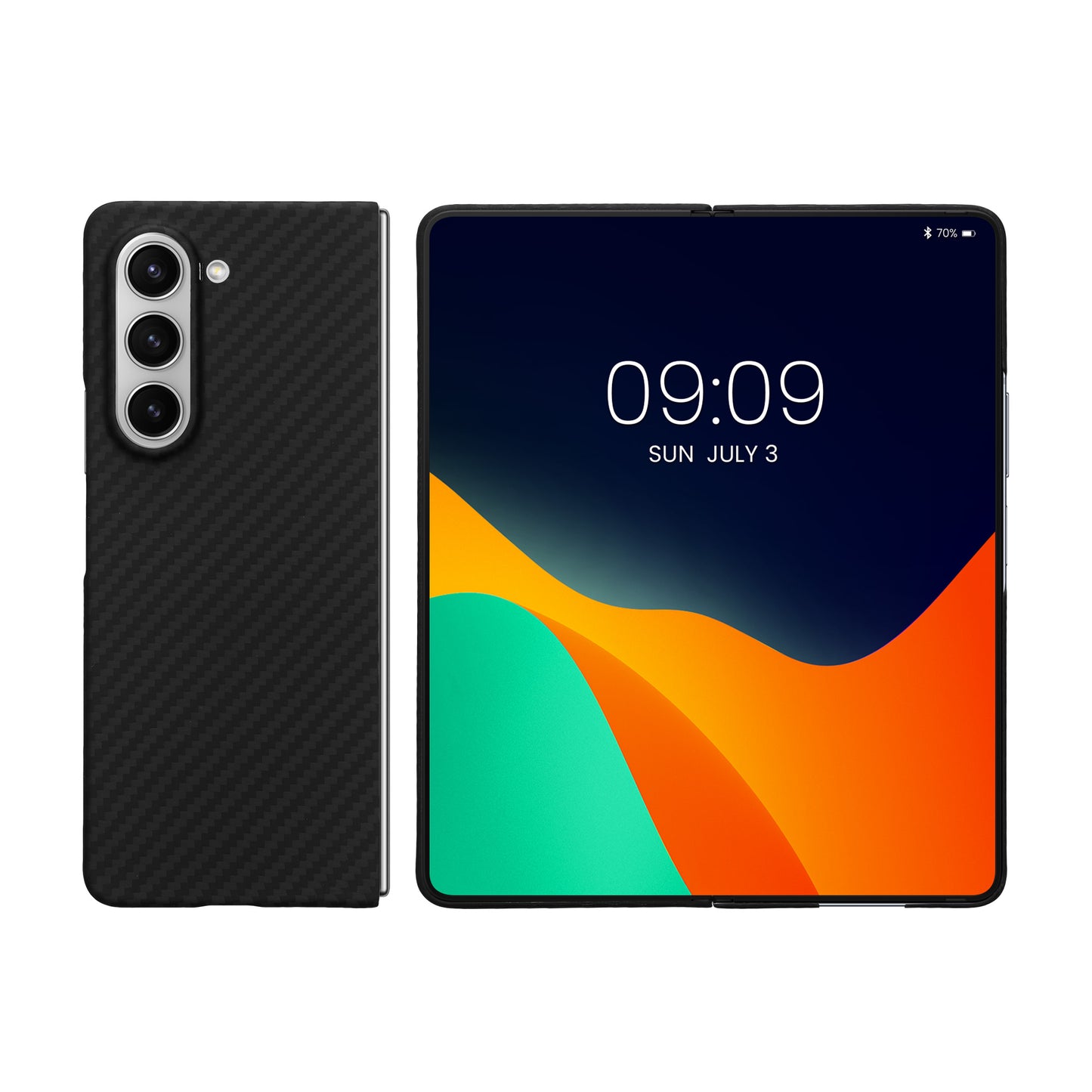 kalibri Protective Case compatible with Samsung Galaxy Z Fold5 - Phone Cover Case