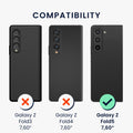 kalibri Protective Case compatible with Samsung Galaxy Z Fold5 - Phone Cover Case