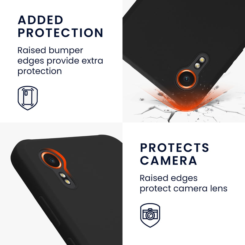 kwmobile Phone Case for Samsung Galaxy Xcover7 Case Wireless Charging Protective Cover