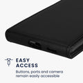 kwmobile Protective Case compatible with Samsung Galaxy S21 - Flip Case Mobile Phone Cover