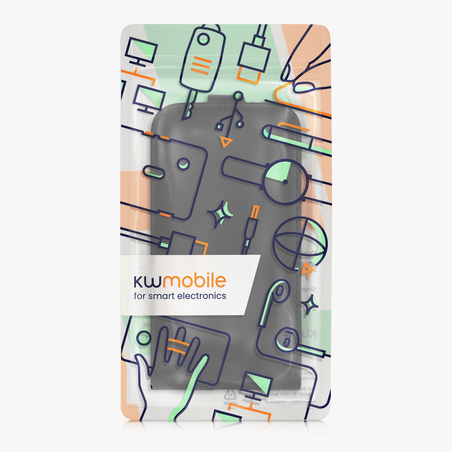 kwmobile Protective Case compatible with Samsung Galaxy S10e - Phone Case - Flip Case Mobile Phone Cover