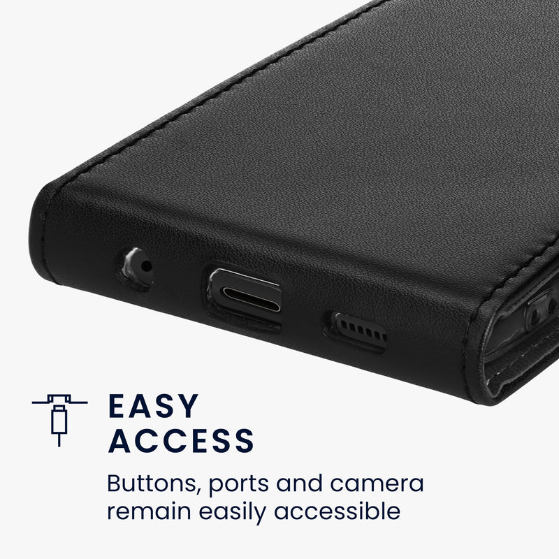 kwmobile Protective Case compatible with Samsung Galaxy S10e - Phone Case - Flip Case Mobile Phone Cover