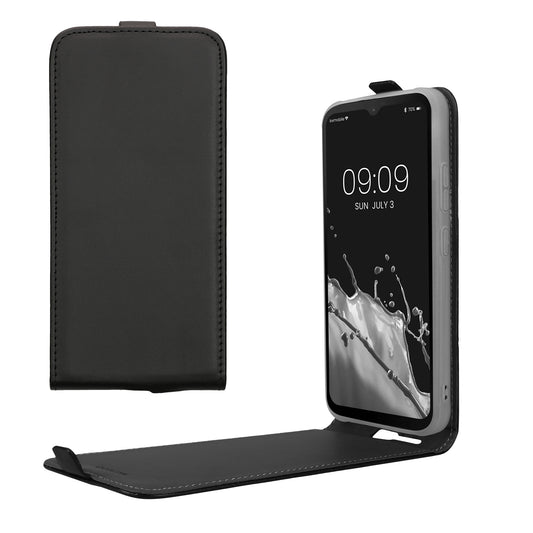 kwmobile Schutzhülle kompatibel mit Samsung Galaxy Xcover7 - Hülle Handy - Flip Case Handyhülle Schwarz Schwarz  