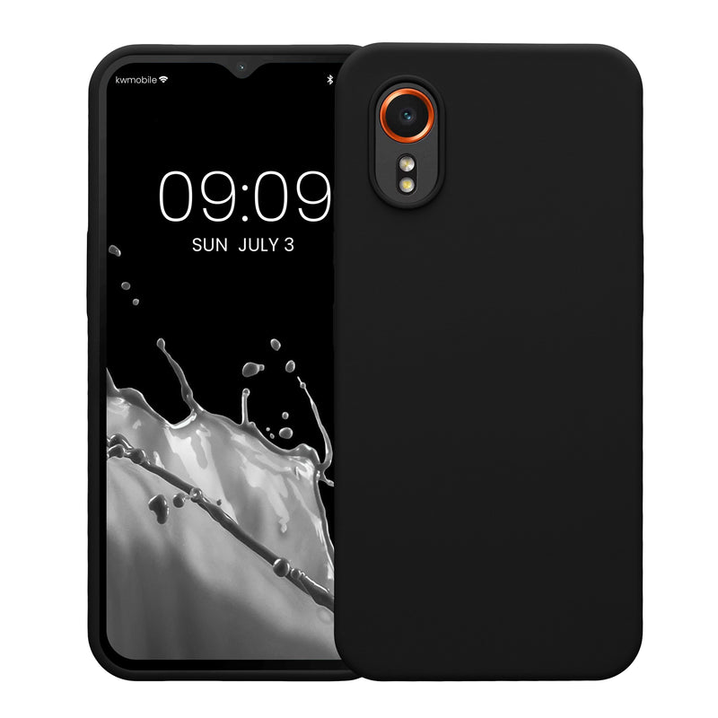 kwmobile Case for Samsung Galaxy Xcover7 - Silicone Cover - Wireless Charging Compatible - Protective Cover