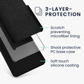 kwmobile Case for Samsung Galaxy Xcover7 - Silicone Cover - Wireless Charging Compatible - Protective Cover