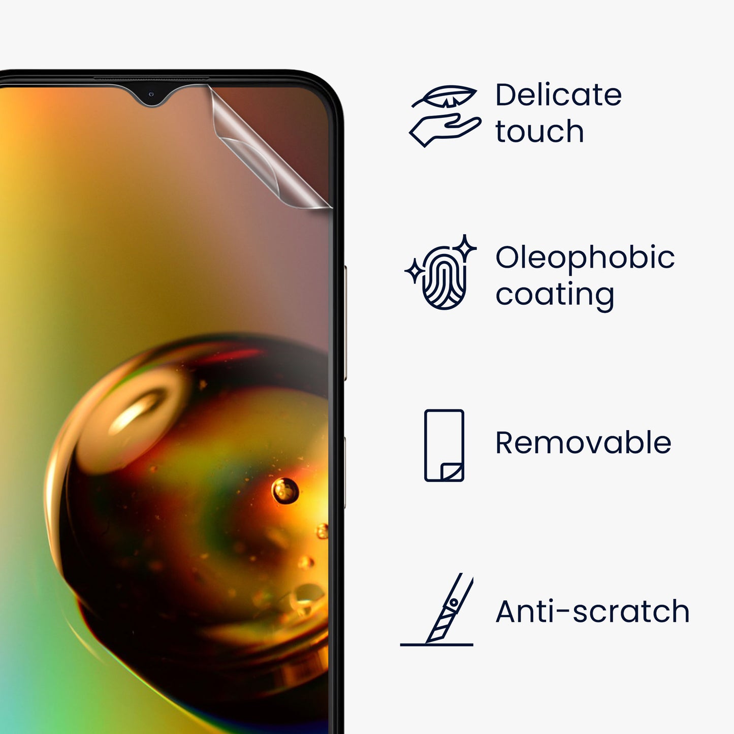3x crystal clear film for Nokia C32