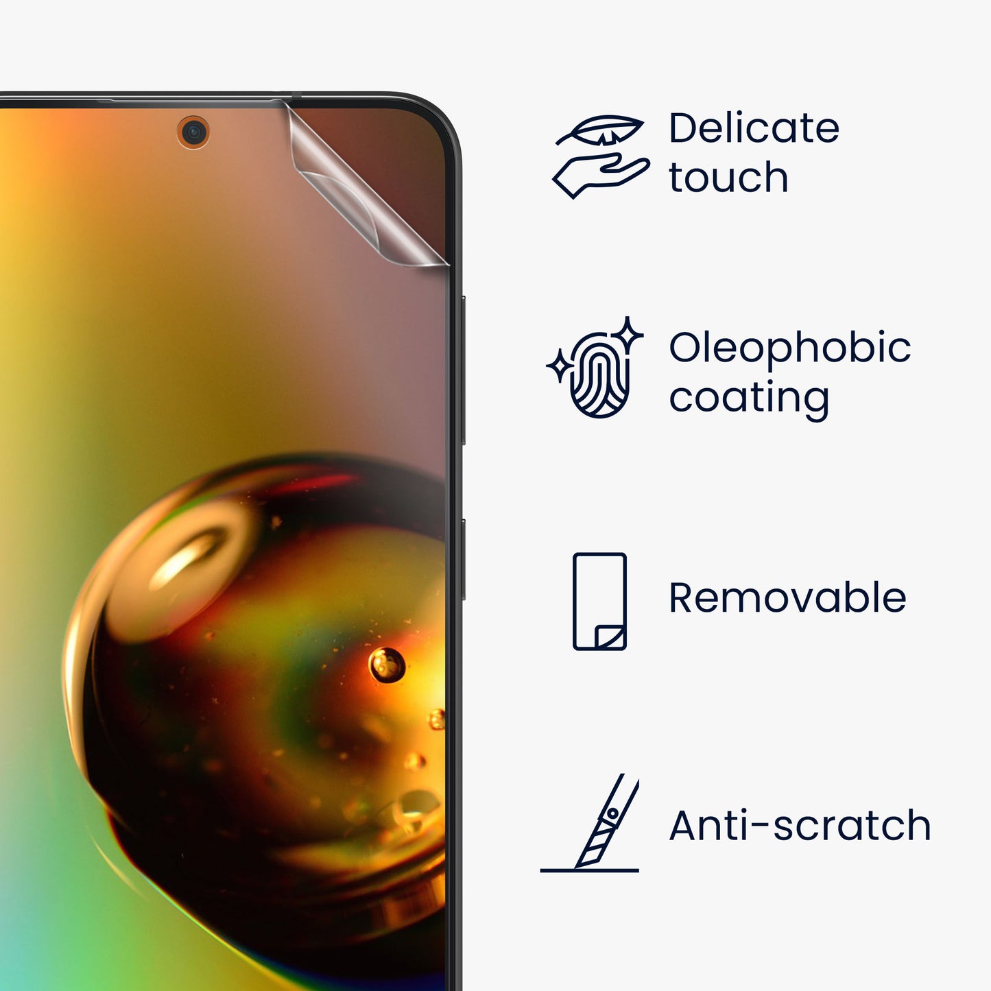 3x Crystal Clear Screen Protector for Samsung Galaxy S24 FE